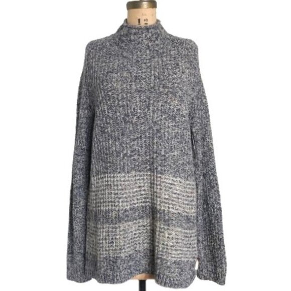 Roots long cotton & wool blend sweater - Picture 1 of 14